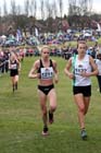 Gemma Steel (Leicestershire) and Steph Twell lead in the Senior Womens McCain Inter Counties Cross Country, Cofton Park, Birmingham.